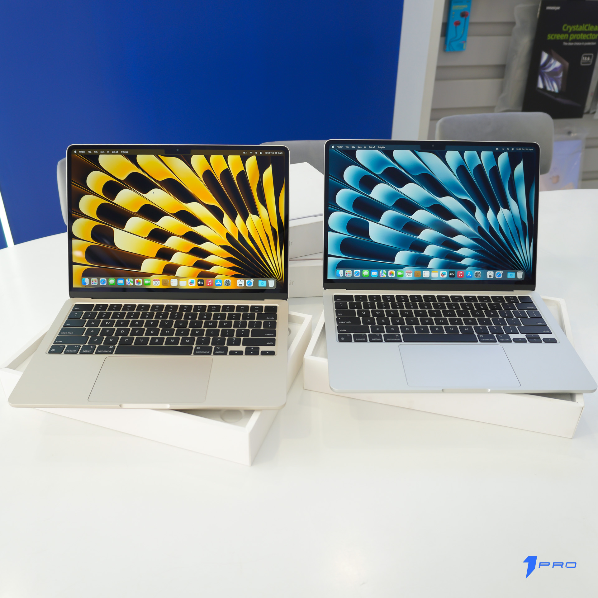 Người dùng làm việc văn phòng trên Macbook Air M3
